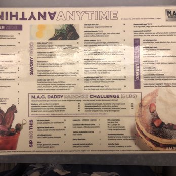 M.A.C. 24/7 - menu - American Near Me - Honolulu, Hawaii