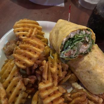 Mulligan's Grill - The British Open Wrap & Waffle Fries - American Near Me - Ellisville, Missouri