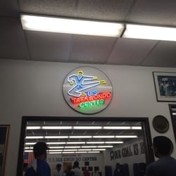 Ahn's U.S. Tae Kwon Do Center - They will give you a free pretrial class.