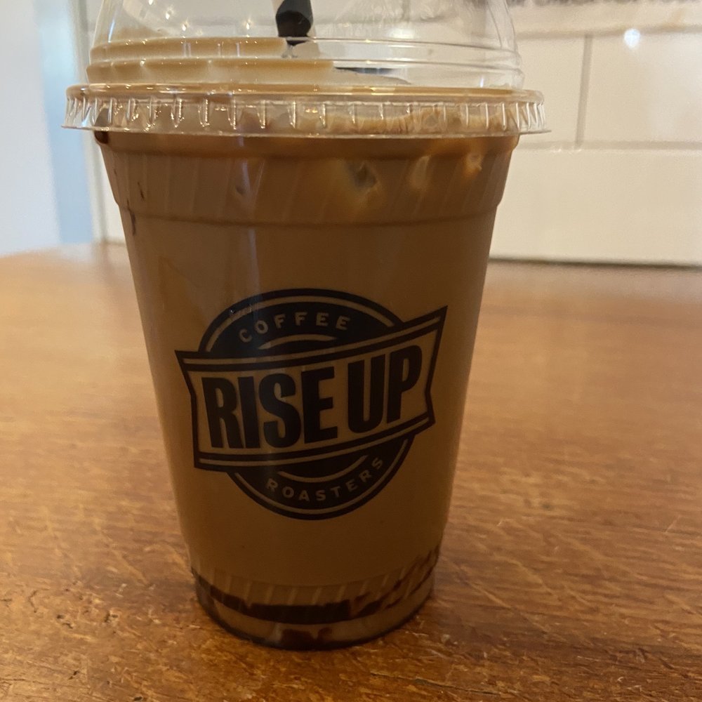 Rise Up Coffee - Iced mocha with oat milk - yummy - Coffee & Tea Near Me - Annapolis, Maryland Rise Up Coffee - Iced mocha with oat milk - yummy - Coffee & Tea Near Me - Annapolis, Maryland
