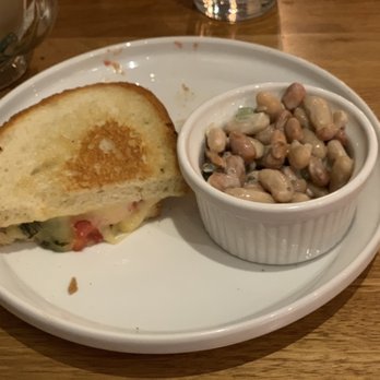 Café Muse - Grilled 3 Cheese Sandwich, salad of the day (bean salad - Breakfast & Brunch Near Me - Royal Oak, Michigan Café Muse - Grilled 3 Cheese Sandwich, salad of the day (bean salad - Breakfast & Brunch Near Me - Royal Oak, Michigan