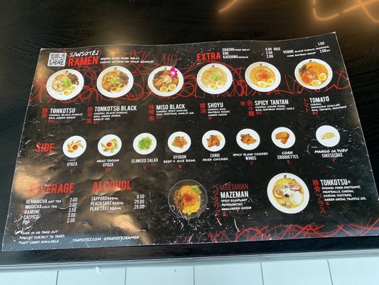 Menu photo 1 Sansotei Ramen Scarborough, ON Menu photo 1 Sansotei Ramen Scarborough, ON