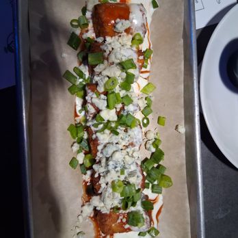 OCC Road House & Museum - stuffed tator keg (large tator tots stuffed with chicken and topped with blue cheese) - Music Venues Near Me - Clearwater, Florida OCC Road House & Museum - stuffed tator keg (large tator tots stuffed with chicken and topped with blue cheese) - Music Venues Near Me - Clearwater, Florida