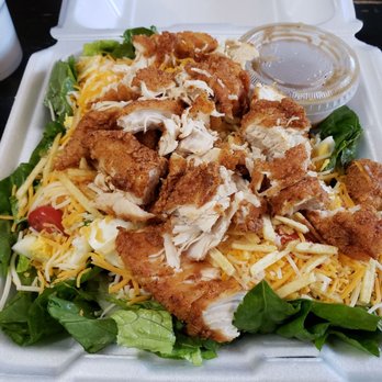 Angi's Sweets and Eats - Fried chicken salad - Food Trucks Near Me - Harrisburg, Illinois