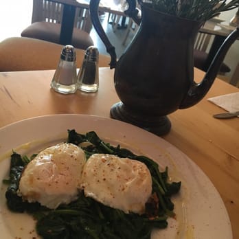 Tomato & Basil - This place is something else!!! Sautéed spinach with fried egg ion top - Italian Near Me - North Miami, Florida Tomato & Basil - This place is something else!!! Sautéed spinach with fried egg ion top - Italian Near Me - North Miami, Florida