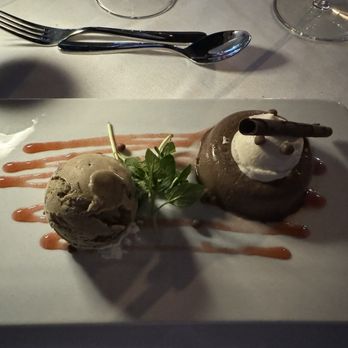 Chanterelle - Yummy dessert chocolate pan cotta - New American Near Me - Stone Harbor, New Jersey Chanterelle - Yummy dessert chocolate pan cotta - New American Near Me - Stone Harbor, New Jersey