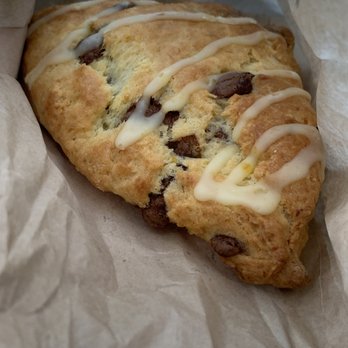 A Bread Affair - 8/24/22 orange and milk chocolate scone - Bakeries Near Me - Vancouver, British Columbia