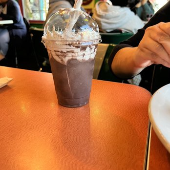 Papermoon Diner - Hot Chocolate Milkshake - Diners Near Me - Baltimore, Maryland