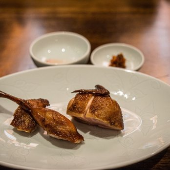 Benu - Roast Quail, Barley, Mountain Yam, Green Garlic, Radish - Asian Fusion Near Me - San Francisco, California