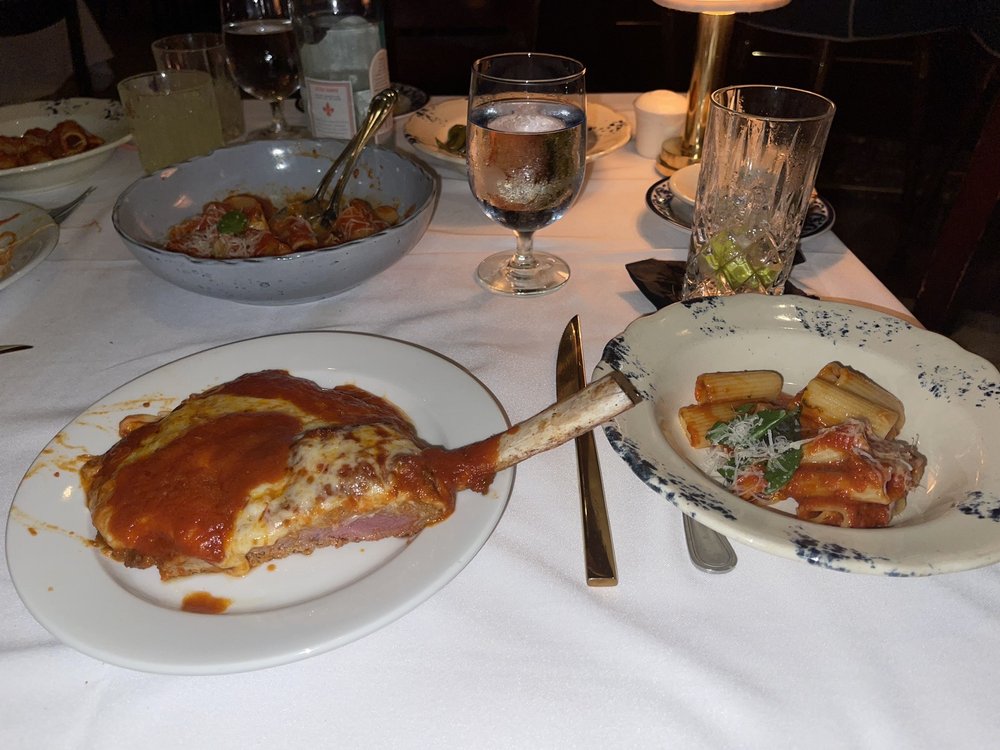 Bone in Veal Chop (for two people, ask for it to be prepared this way