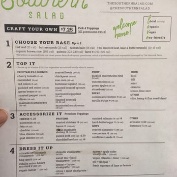 The Southern Salad - Salad Near Me - Augusta, Georgia