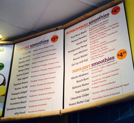 Menu photo 2 Tropical Smoothie Cafe Dothan, AL Menu photo 2 Tropical Smoothie Cafe Dothan, AL