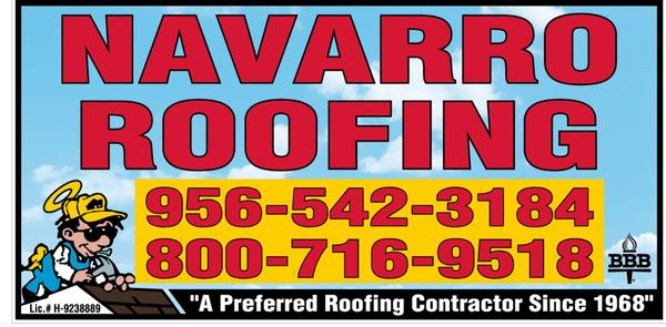 Navarro Roofing Logo