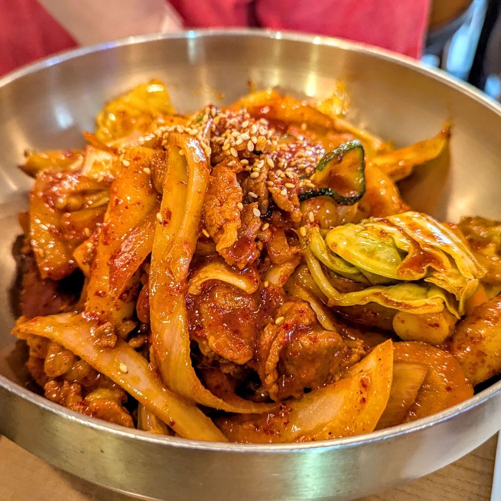 Ireh Restaurant - Spicy pork tteokbokki - Korean Near Me - Honolulu, Hawaii Ireh Restaurant - Spicy pork tteokbokki - Korean Near Me - Honolulu, Hawaii