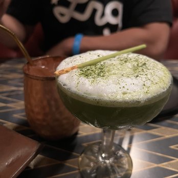 Blind Ox - Matcha cocktail and moscow mule - Tapas/Small Plates Near Me - Honolulu, Hawaii Blind Ox - Matcha cocktail and moscow mule - Tapas/Small Plates Near Me - Honolulu, Hawaii