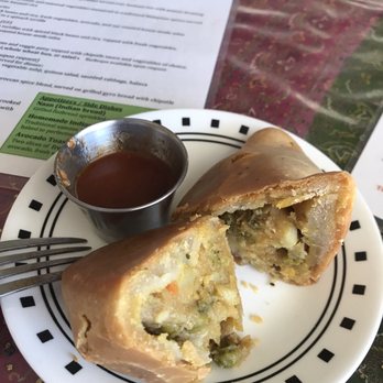 Good Karma Cafe - Baked Samosas - Indian Near Me - Gulfport, Mississippi Good Karma Cafe - Baked Samosas - Indian Near Me - Gulfport, Mississippi