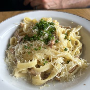 Bazaar Bistro - Pasta with mushrooms - French Near Me - Kraków, Massachusetts