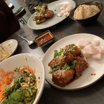 Miss Kim - Bibimbap, fried tofu, KFC, soy butter rice. - Korean Near Me - Ann Arbor, Michigan Miss Kim - Bibimbap, fried tofu, KFC, soy butter rice. - Korean Near Me - Ann Arbor, Michigan