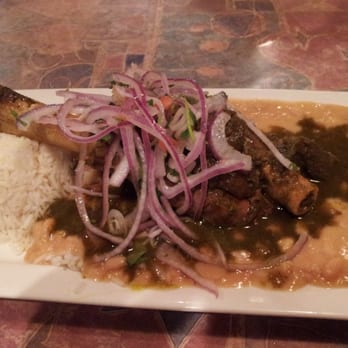 El Rocoto - braised lamb shank - Peruvian Near Me - Gardena, California