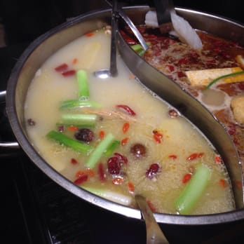 Happy Lamb Hot Pot - Ying yang. Hot spicy and not. Get it? - Mongolian Near Me - Edison, New Jersey Happy Lamb Hot Pot - Ying yang. Hot spicy and not. Get it? - Mongolian Near Me - Edison, New Jersey