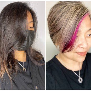 Salon Nine - Before and after photo! - Hair Salons Near Me - San Francisco, California Salon Nine - Before and after photo! - Hair Salons Near Me - San Francisco, California