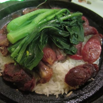 Kowloon Cafe - Chinese Sausage & Preserved Duck in Rice Casserole - Hong Kong Style Cafe Near Me - Brooklyn, New York Kowloon Cafe - Chinese Sausage & Preserved Duck in Rice Casserole - Hong Kong Style Cafe Near Me - Brooklyn, New York