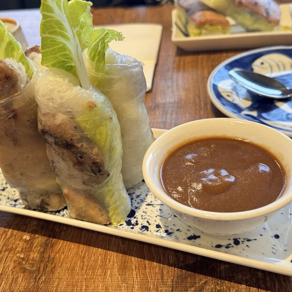 Wooden Fish - Fresh Roll Trio; chicken - Vietnamese Near Me - West Vancouver, British Columbia Wooden Fish - Fresh Roll Trio; chicken - Vietnamese Near Me - West Vancouver, British Columbia