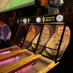 Garage Passyunk - Skeeball button