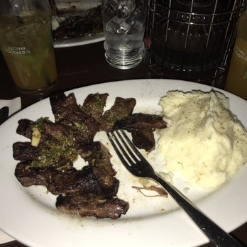 Il Sole - YUMMM! Churrasco with mash potato and a passion fruit mojito - Italian Near Me - New York, New York