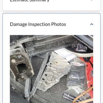 Keller Haslet Collision Center - Parts that came off the car - Body Shops Near Me - Keller, Texas