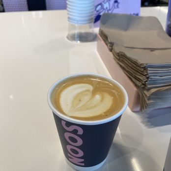 Soon Coffee - Flat white is good. $3.30 - Coffee & Tea Near Me - Burnaby, British Columbia Soon Coffee - Flat white is good. $3.30 - Coffee & Tea Near Me - Burnaby, British Columbia