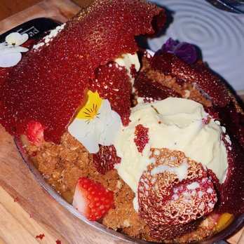 Yardbird Table & Bar - Peach Strawberry COBBLER dessert - Southern Near Me - Miami Beach, Florida Yardbird Table & Bar - Peach Strawberry COBBLER dessert - Southern Near Me - Miami Beach, Florida