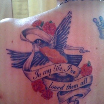 Sacred Rose Tattoo - Favorite Beatles song, Amy does amazing job! - Tattoo Near Me - Berkeley, California