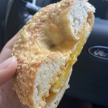 OTR Bagel Bar - Egg and cheese on Asiago - Breakfast & Brunch Near Me - Cincinnati, Ohio OTR Bagel Bar - Egg and cheese on Asiago - Breakfast & Brunch Near Me - Cincinnati, Ohio