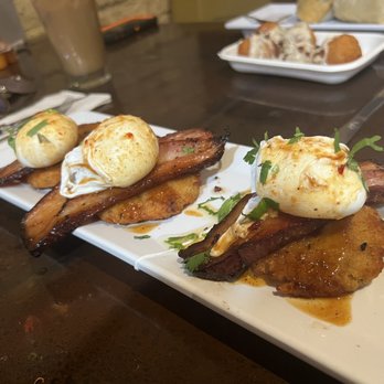 Werewolf - Pork belly Benedict - Breakfast & Brunch Near Me - San Diego, California Werewolf - Pork belly Benedict - Breakfast & Brunch Near Me - San Diego, California