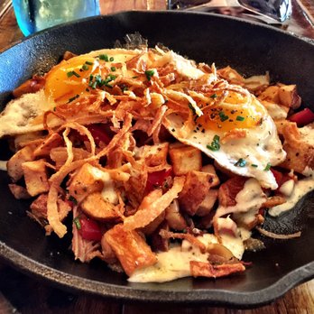 Marinade On Main - Pulled pork skillet. Tasted amazing! - American Near Me - Ramona, California Marinade On Main - Pulled pork skillet. Tasted amazing! - American Near Me - Ramona, California