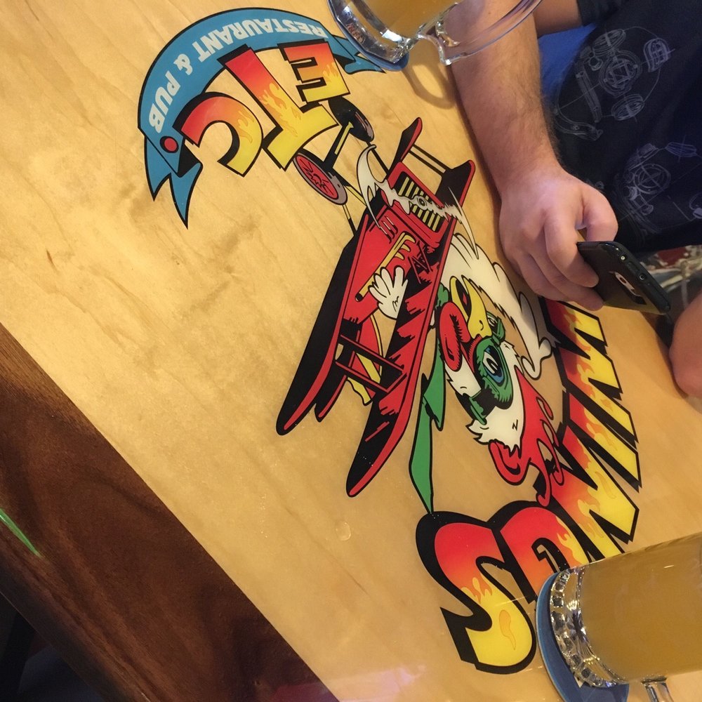 Wings Etc - Table has nice design - Sports Bars Near Me - Mishawaka, Indiana Wings Etc - Table has nice design - Sports Bars Near Me - Mishawaka, Indiana