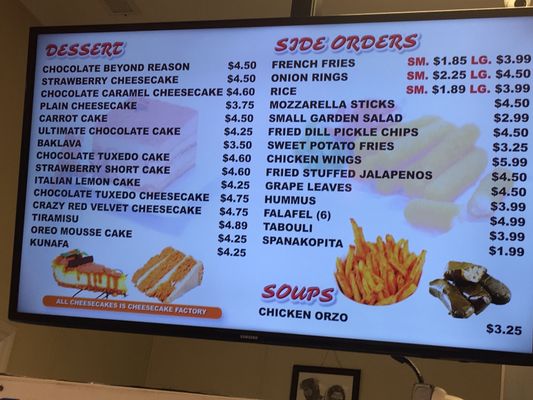 Menu photo 4 American Hero Hillsborough, NC