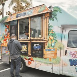 Kona Ice - Kona Ice Truck in Dana Point.