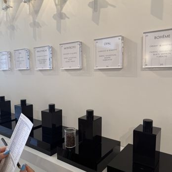 Elia Parfum - The paper you use to write down which scents you like from the wall - Perfume Near Me - Newport Beach, California Elia Parfum - The paper you use to write down which scents you like from the wall - Perfume Near Me - Newport Beach, California
