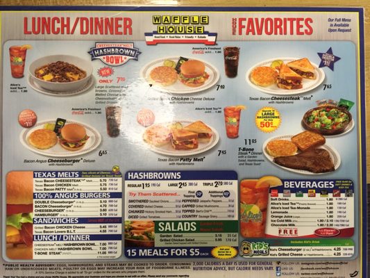 Menu photo 3 Waffle House Ridgeland, SC Menu photo 3 Waffle House Ridgeland, SC