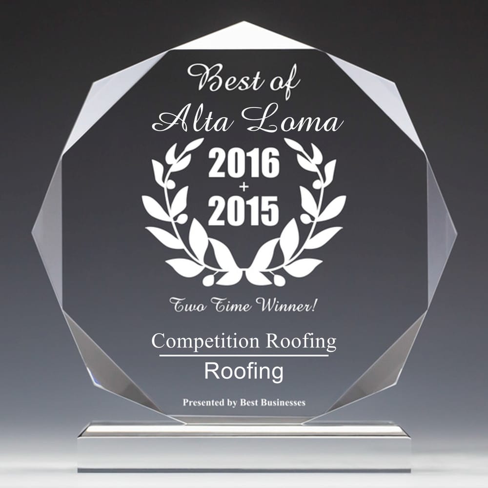 Slide of Competition Roofing