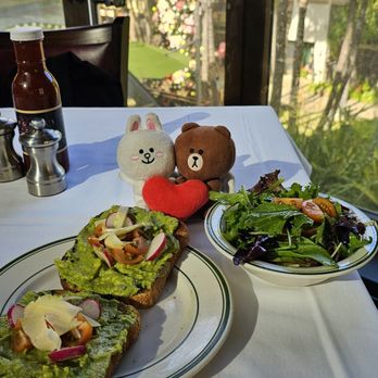 Wolfgang's Steakhouse - Avocado Toast comes with a green salad - Steakhouses Near Me - Honolulu, Hawaii
