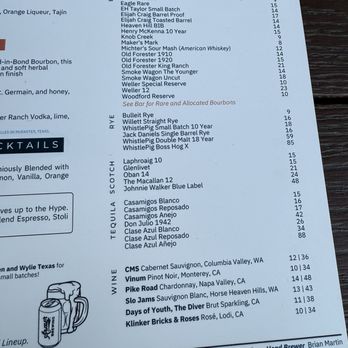 Armor Brewing - Menu - Breweries Near Me - Allen, Texas