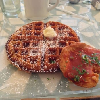 Batter & Berries - Chicken stuffed sweet potato waffle was delicious. - Breakfast & Brunch Near Me - Chicago, Illinois Batter & Berries - Chicken stuffed sweet potato waffle was delicious. - Breakfast & Brunch Near Me - Chicago, Illinois