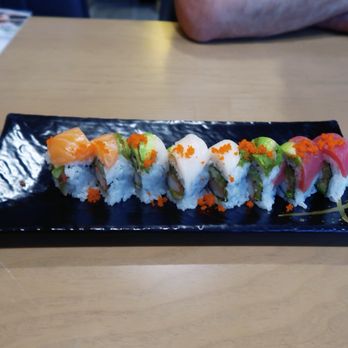 Shin Sushi - Rainbow roll - Sushi Bars Near Me - Clermont, Florida Shin Sushi - Rainbow roll - Sushi Bars Near Me - Clermont, Florida