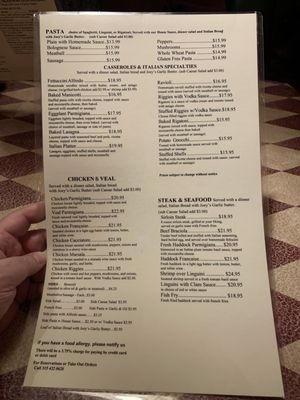 Menu photo 3 Joey's Classic Italian Dining Syracuse, NY Menu photo 3 Joey's Classic Italian Dining Syracuse, NY
