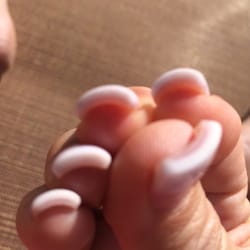Nail Tech - See how thick they are super awful