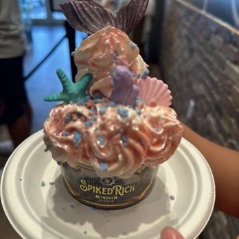 Spiked Rich Nitrogen Ice Cream - Mermaid Ice Cream - Ice Cream & Frozen Yogurt Near Me - Davie, Florida Spiked Rich Nitrogen Ice Cream - Mermaid Ice Cream - Ice Cream & Frozen Yogurt Near Me - Davie, Florida