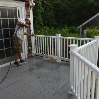 Zing Home Services - Deck power washing project - Painters Near Me Zing Home Services - Deck power washing project - Painters Near Me